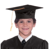 Ruby Slipper Sales BB80294 Black Graduation Child Cap - NS