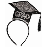 Forum Novelties 308864 Glitter Grad Hat Headband