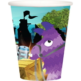 BIRTH5000 134940 Battle Game 9oz. Paper Cups (8) - NS