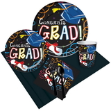 BIRTH9999 134724 Congrats Grad Colorful Party Pack (8 Count) - NS