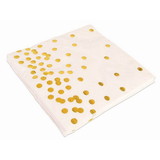 Ruby Slipper Sales BB134539 Gold Dot Paper Lunch Napkins (16) - NS