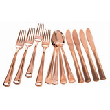 Ruby Slipper Sales BB134551 Rose Gold Cutlery Multipack (4 Each) - NS