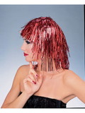 Ruby Slipper Sales R2239RD Red Tinsel Wig (One-Size) - NS
