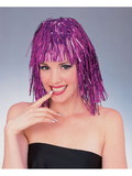 Ruby Slipper Sales R2239PR Purple Tinsel Wig (One-Size) - NS