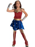 Ruby Slipper Sales R700644 DC Super Hero Girls Deluxe Wonder Woman Costume - M
