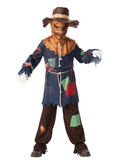 Ruby Slipper Sales R700894 Sinister Scarecrow Costume for Kids - L