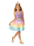 Ruby Slipper Sales R700905 Unicorn Costume for Girls - S