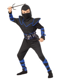 Ruby Slipper Sales R700927 Blue Ninja Costume for Kids - L