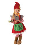Ruby Slipper Sales R700944 Garden Gnome Girl Costume for Kids - M