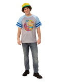 R701025 Ruby Slipper Sales R701025 Dustin of Stranger Things Arcade Cats Adult T-Shirt, STD