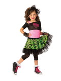 Ruby Slipper Sales R701059 Material Girl 1980s Girls Costume - L