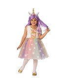 Ruby Slipper Sales R701066 Rainbow Unicorn Girls Costume - L