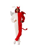 Ruby Slipper Sales R701076 Good vs Evil Angel Demon Comfy Wear Adult Unisex Costume - LXL