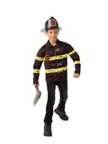 Ruby Slipper Sales  R701092  Authentic Fireman Kids Costume