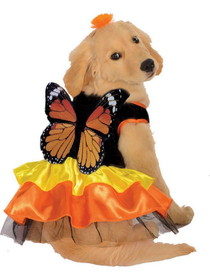 Ruby Slipper Sales R887834 Pet Monarch Butterfly Costume - L
