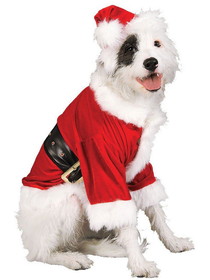 Ruby Slipper Sales R887895 Pet Santa Claus Costume - L