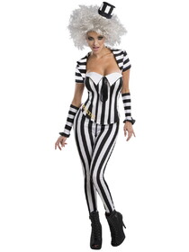 Ruby Slipper Sales Witch Sexy Beetlejuice Costume - L