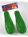 Ruby Slipper Sales R743GN Child Plastic Clown Shoes - Green - OS