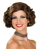 Ruby Slipper Sales R51787 Womens Flapper Brown Wig - OS