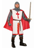 Ruby Slipper Sales F83356 Crusader Knight Costume for Adults - OS