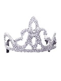 Ruby Slipper Sales F25081 Plastic Tiara with Silver Combs - OS