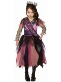 F82216 Ruby Slipper Sales F82216 Prom Princess Zombie Costume for Kids, S