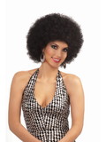 Ruby Slipper Sales F65430 Deluxe 70s Black Afro Wig - OS