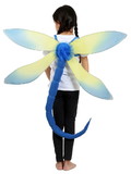 Ruby Slipper Sales PP2197 Kids Blue Dragonfly Costume - OS
