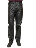 Ruby Slipper Sales CH02020BK Adult Black Pleather Jeans - NS