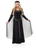 CH03001 Ruby Slipper Sales CH03001 Womens Renaissance Lady Costume, XS