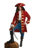 Ruby Slipper Sales CH60539 Rum Pirate Hat - OS