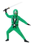 Ruby Slipper Sales 409899 Jade Master Armor Ninja Avenger Child Costume - XS