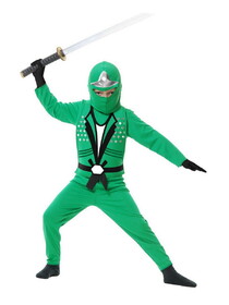 Ruby Slipper Sales Jade Master Armor Ninja Avenger Child Costume - XS
