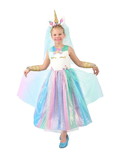 Ruby Slipper Sales PP4215 Girls Lovely Lady Unicorn Dress Costume - NS