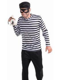 Ruby Slipper Sales F66724 Burglar Costume for Adult - OS
