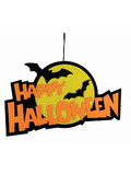 Ruby Slipper Sales F83205 Happy Halloween Felt Plaque - OS