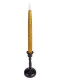 Ruby Slipper Sales F83303 Tapered Led Gold Candle - OS