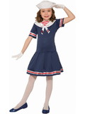 Ruby Slipper Sales F83384 Sailor Girl Costume - S