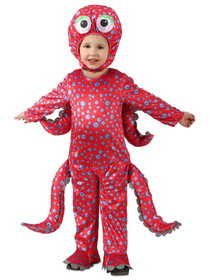 Ruby Slipper Sales PP14816TD Toddler Oliver the Octopus Costume - NS2