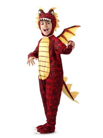 Ruby Slipper Sales PP14810 Child Fuego the Dragon Costume - XS