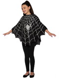Ruby Slipper Sales F84666 Child Spider Poncho Costume - OS