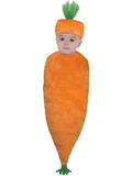 Ruby Slipper Sales  F84722  Child Carrot Infant Bunting Costume, INFT
