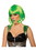 Ruby Slipper Sales F84770 Adult Lime Green Light Up Wig - OS