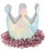 Amscan BB140347 Magical Rainbow Birthday Mini Crown Hair Clip