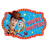 Amscan BB140375 Toy Story 4 Postcard Invitations (8)