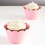Ruby Slipper Sales PY139999 Pink Scalloped Cupcake Wrapper (12) - NS