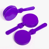 Fun Express PY140126 Purple Round Clapper