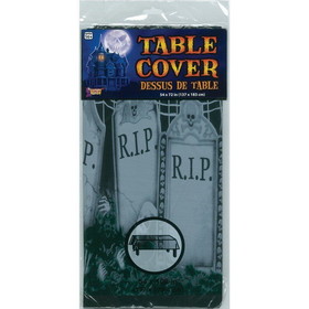 Ruby Slipper Sales PY141730 Graveyard Tablecover 54" x 72" - NS