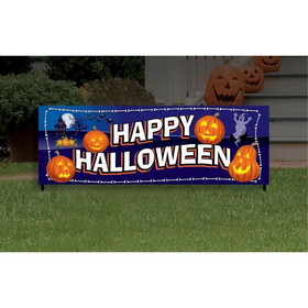 Ruby Slipper Sales PY141740 Halloween Lawn Banner - NS