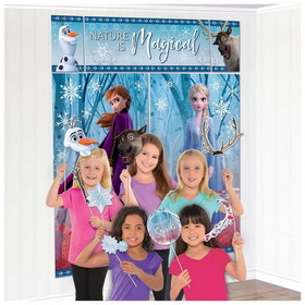 Amscan PY152459 Frozen 2 Scene Setter with Props - NS